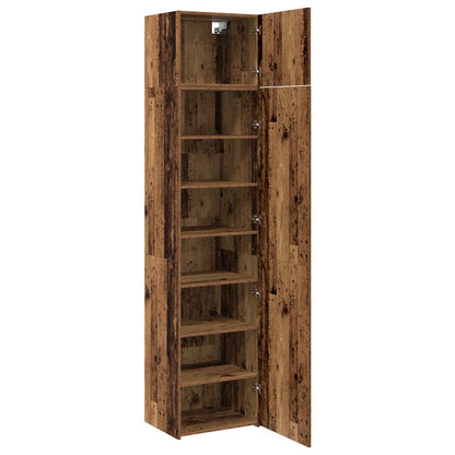 Sideboard 2 pcs Old Wood 50 x 41 x225 cm