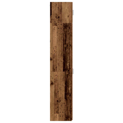 Sideboard 2 pcs Old Wood 50 x 41 x225 cm