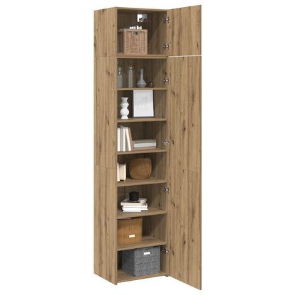 Sideboard 2 pcs Artisan Oak 50 x 41 x225 cm