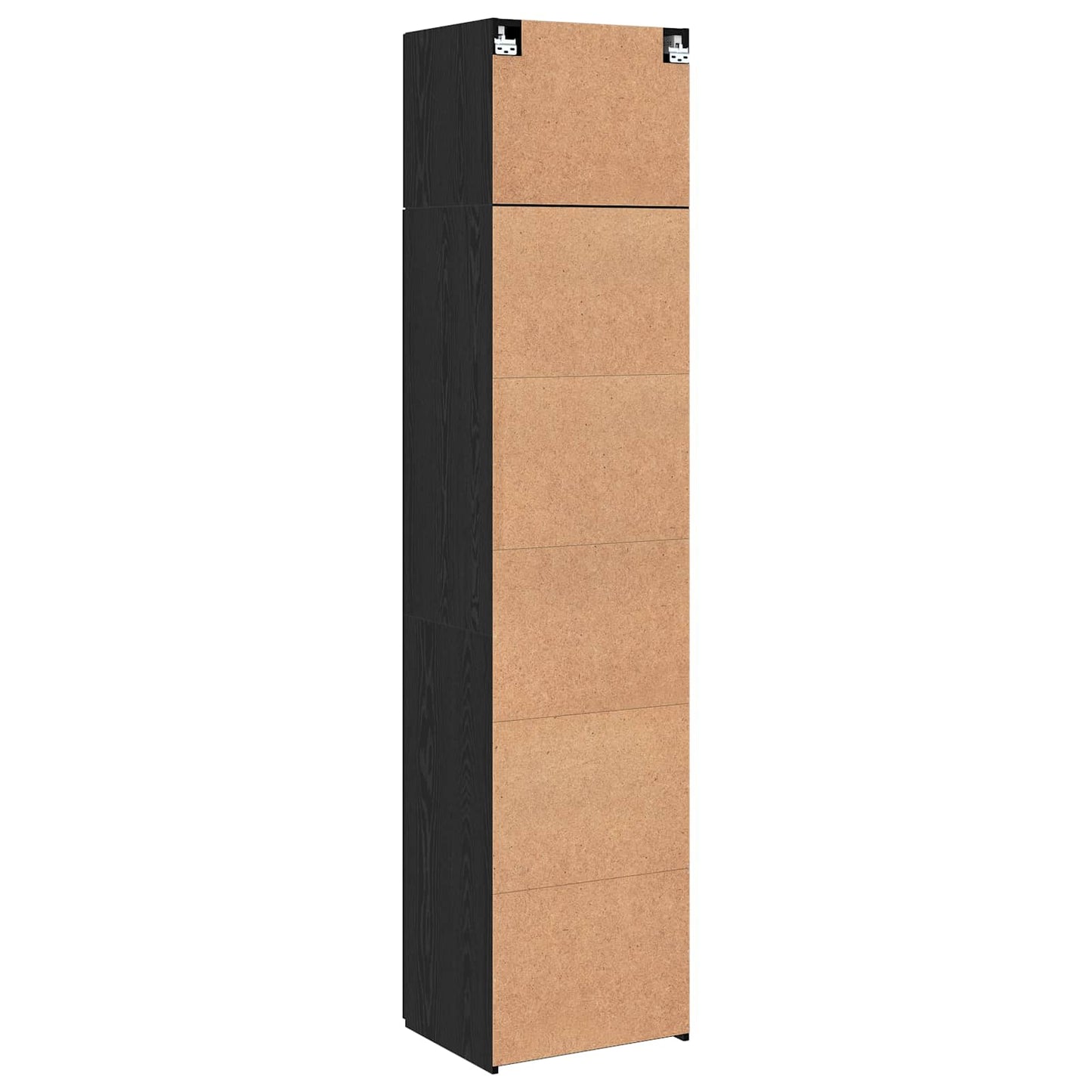 Sideboard 2 pcs Black Oak 50 x 41 x225 cm