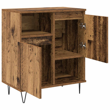 Sideboard 3 pcs Old Wood 60 x 35 x 70 cm