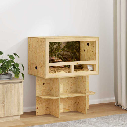 Terrarium Brown 80 x 50 x 50 cm OSB
