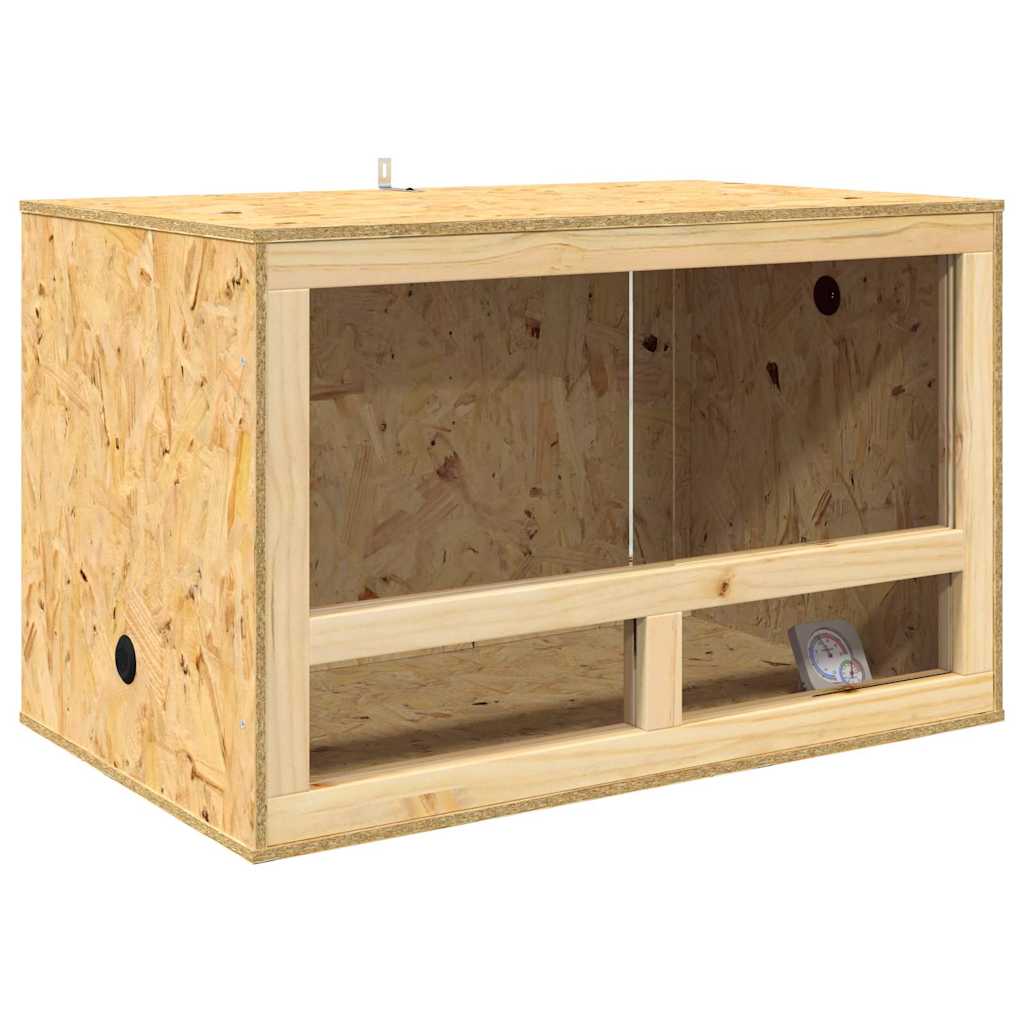 Terrarium Brown 80 x 50 x 50 cm OSB
