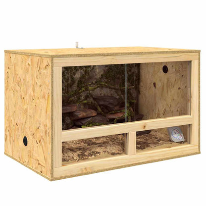 Terrarium Brown 80 x 50 x 50 cm OSB