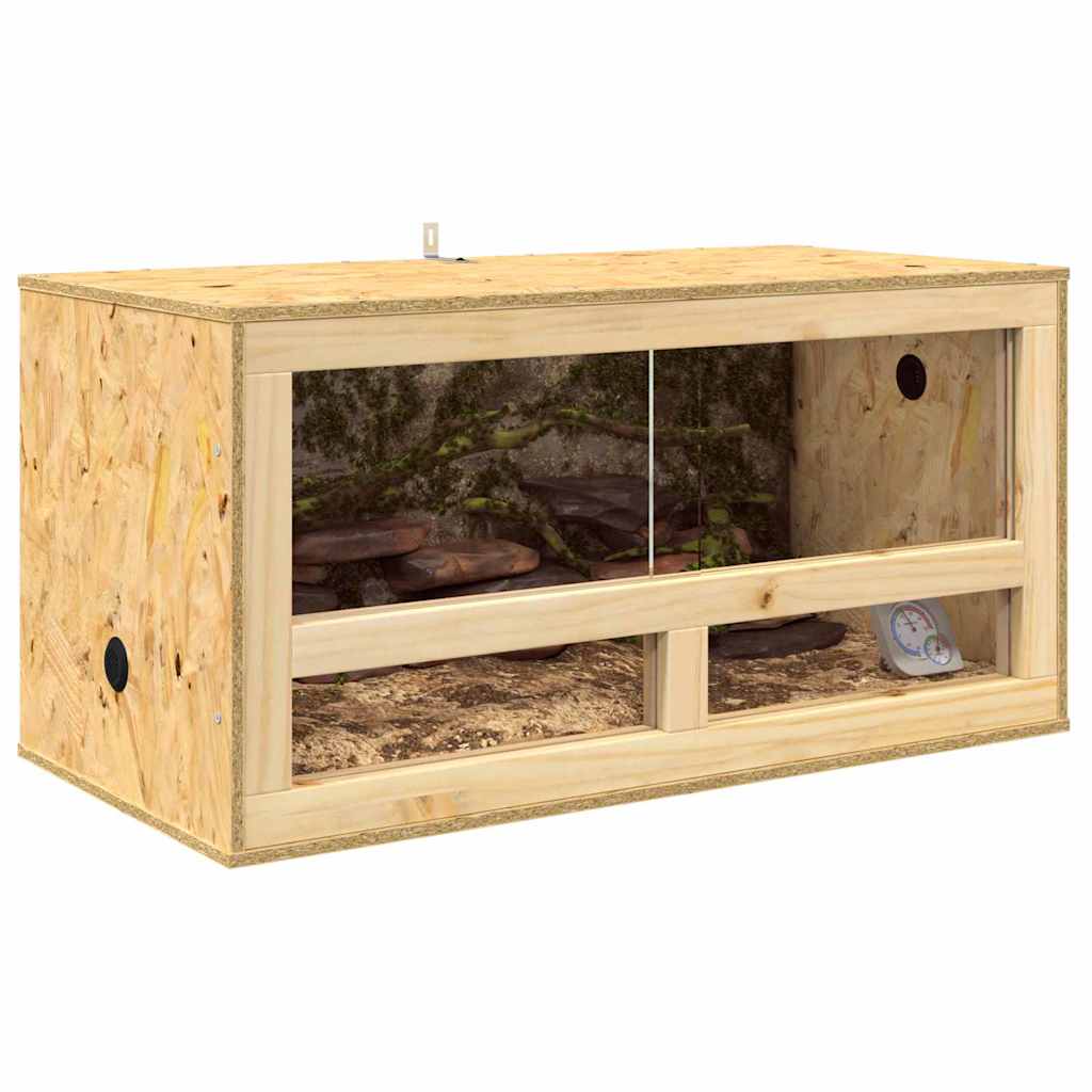 Terrarium Brown 80 x 40 x 40 cm OSB