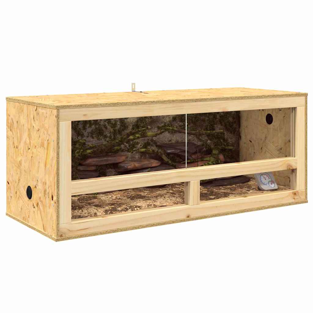 Terrarium Brown 100 x 40 x 40 cm OSB
