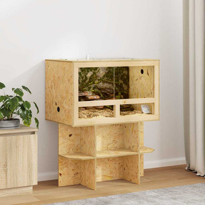 Terrarium Brown 80 x 50 x 50 cm OSB