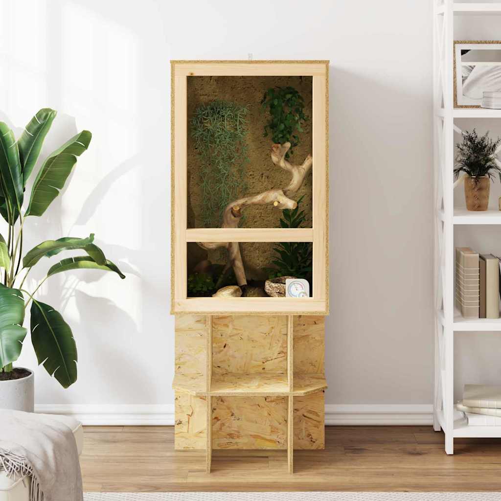 Terrarium Brown 50 x 50 x 80 cm OSB