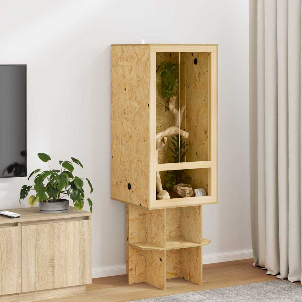 Terrarium Brown 50 x 50 x 100 cm OSB