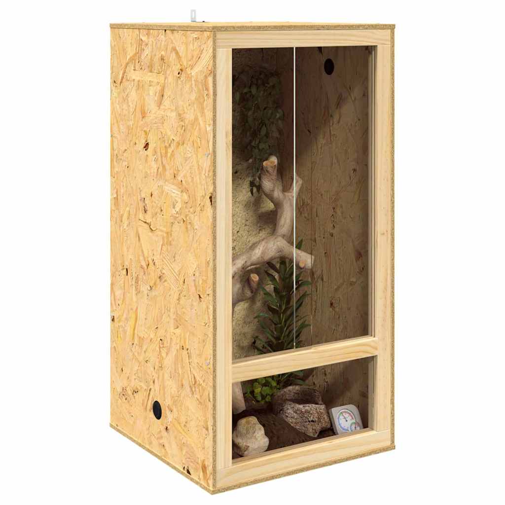 Terrarium Brown 50 x 50 x 100 cm OSB