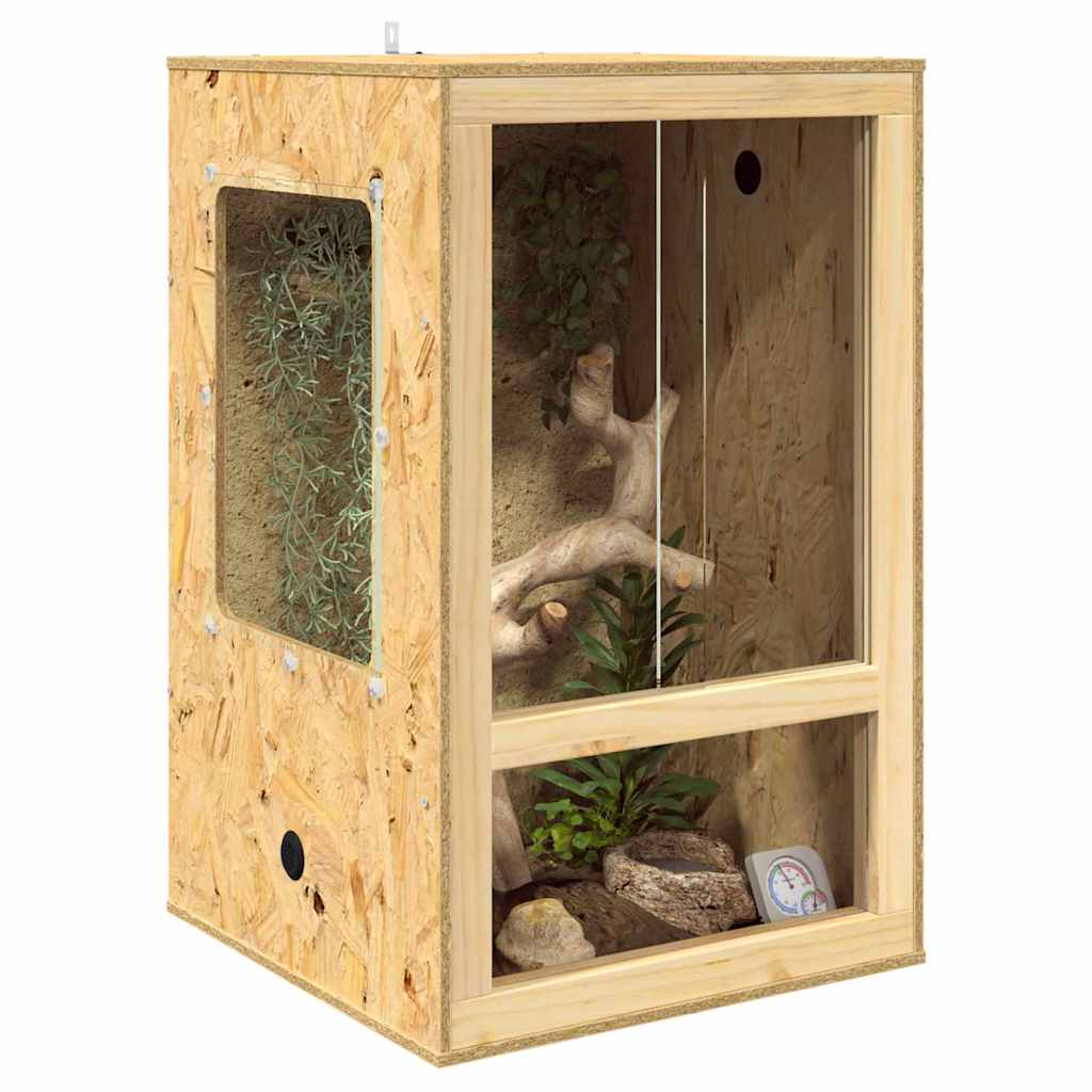 Terrarium Brown 50 x 50 x 80 cm OSB