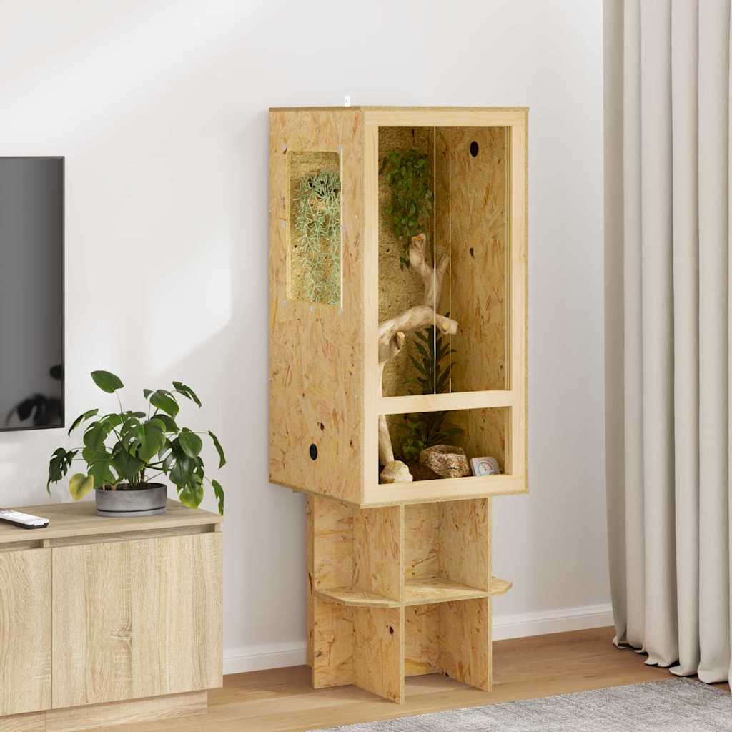 Terrarium Brown 50 x 50 x 100 cm OSB