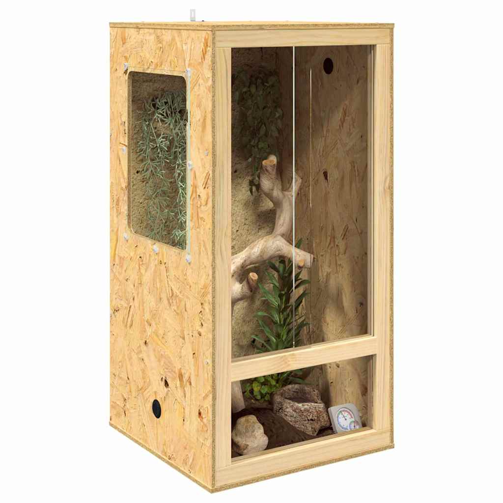 Terrarium Brown 50 x 50 x 100 cm OSB