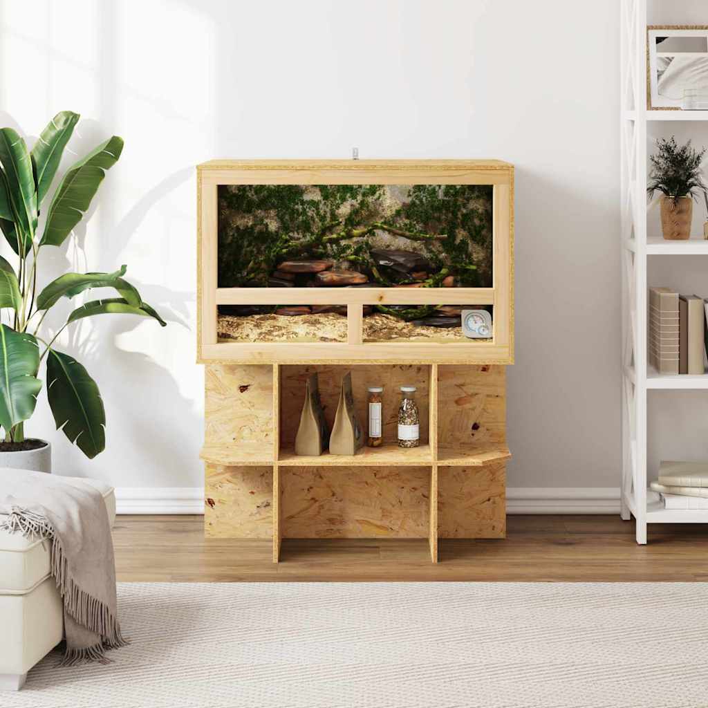 Terrarium Base Brown 80 x 50 x 50 cm OSB