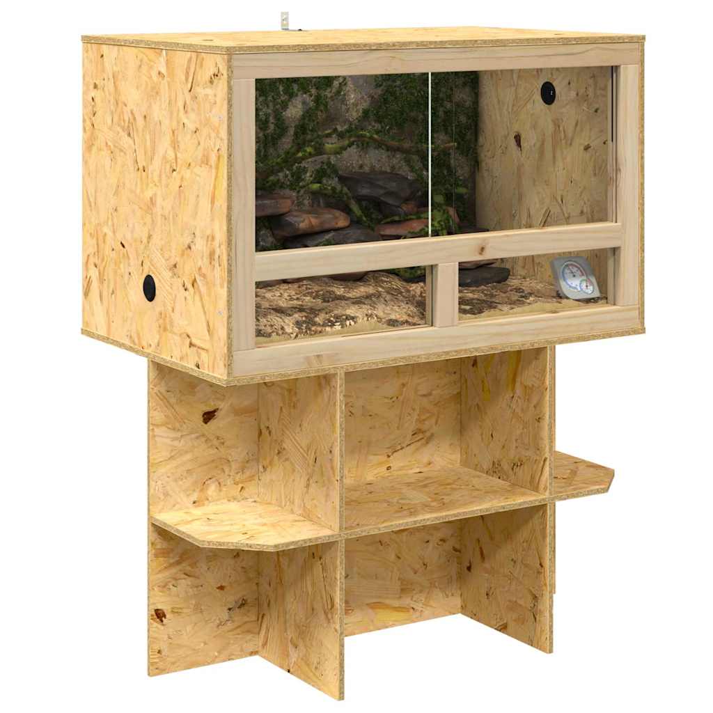Terrarium Base Brown 80 x 50 x 50 cm OSB