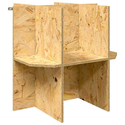 Terrarium Base Brown 50 x 50 x 50 cm OSB