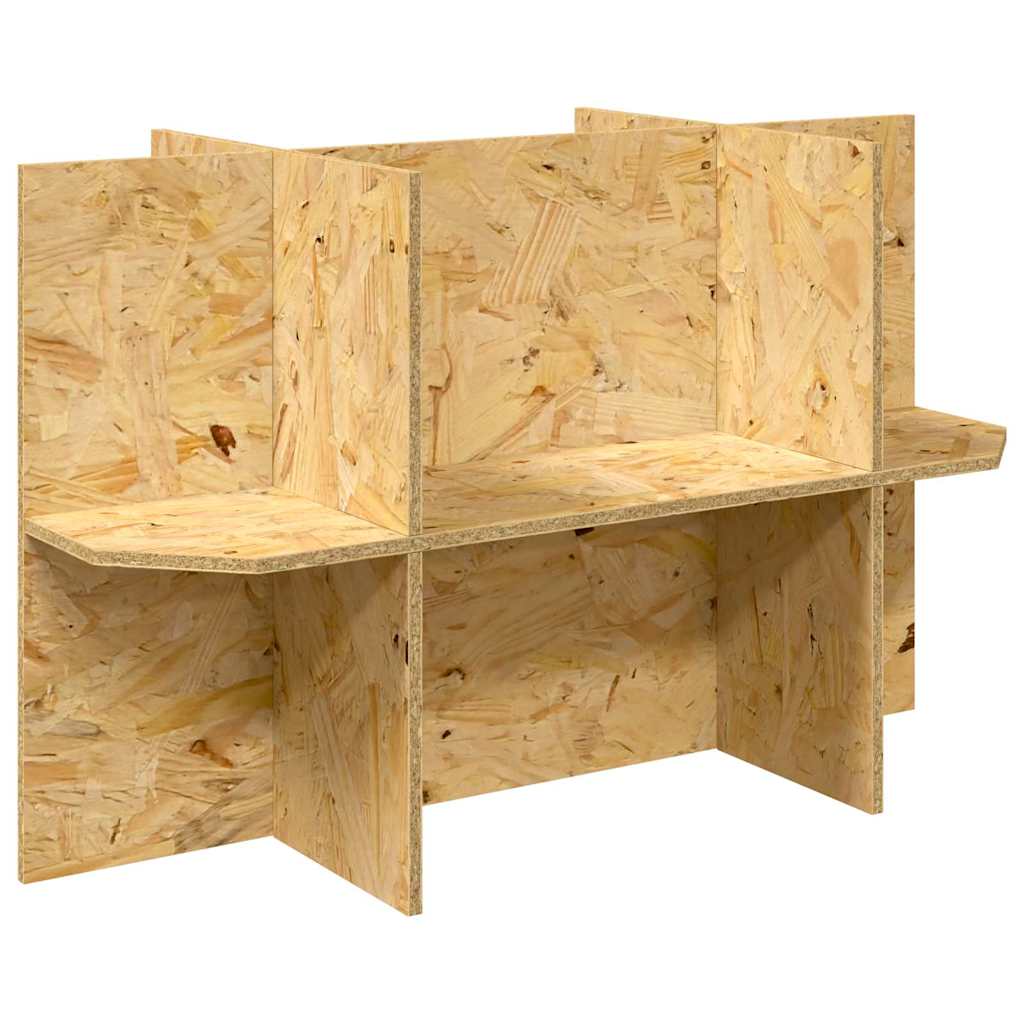 Terrarium Base with Shelf Brown 80 x 40 x 50 cm OSB