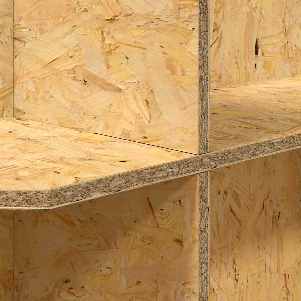 Terrarium Base with Shelf Brown 100 x 40 x 50 cm OSB