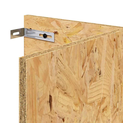 Terrarium Base with Shelf Brown 100 x 40 x 50 cm OSB