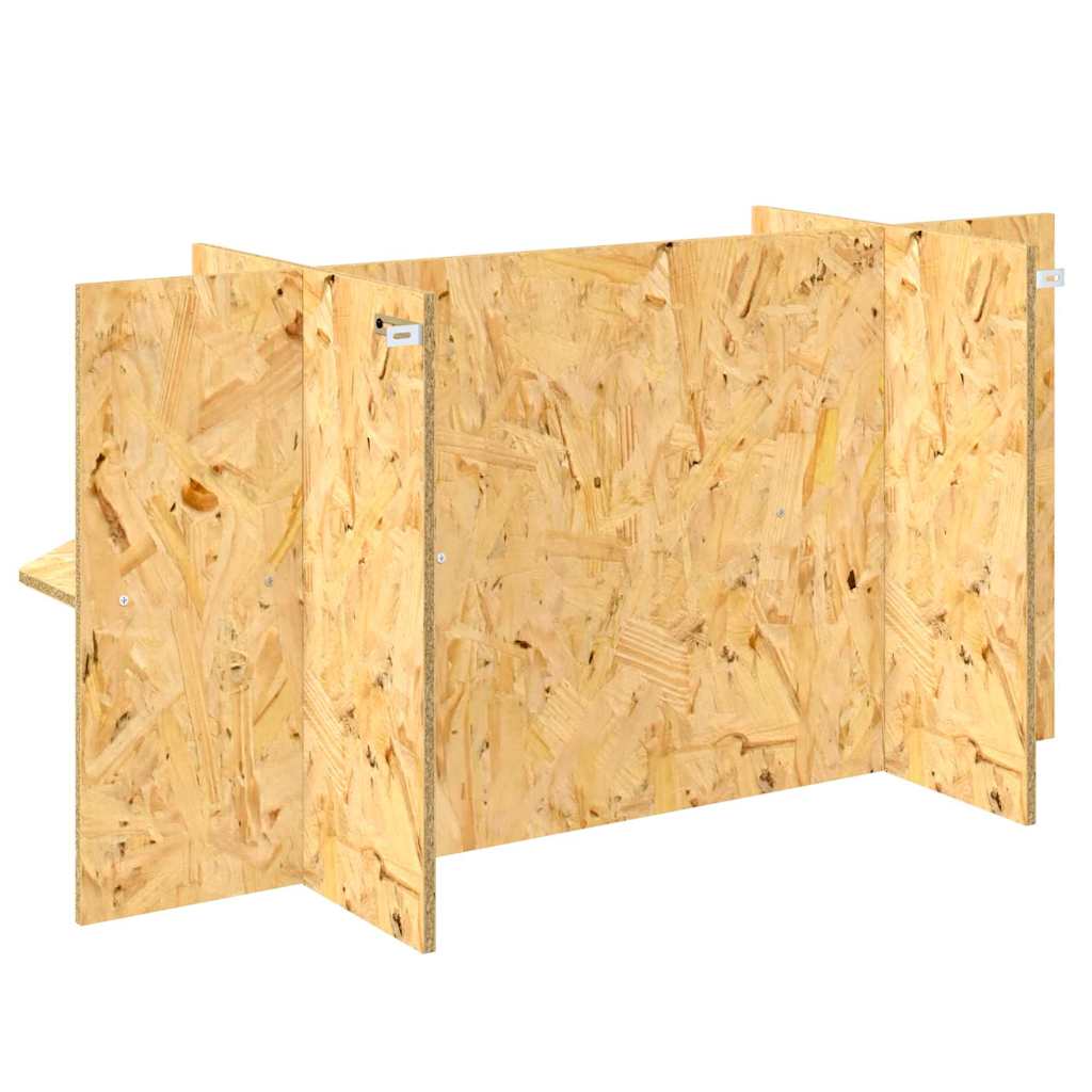 Terrarium Base with Shelf Brown 100 x 40 x 50 cm OSB