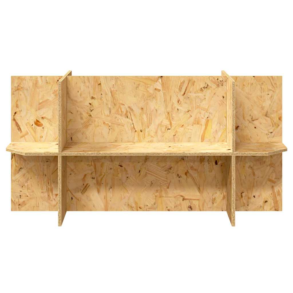 Terrarium Base with Shelf Brown 100 x 40 x 50 cm OSB