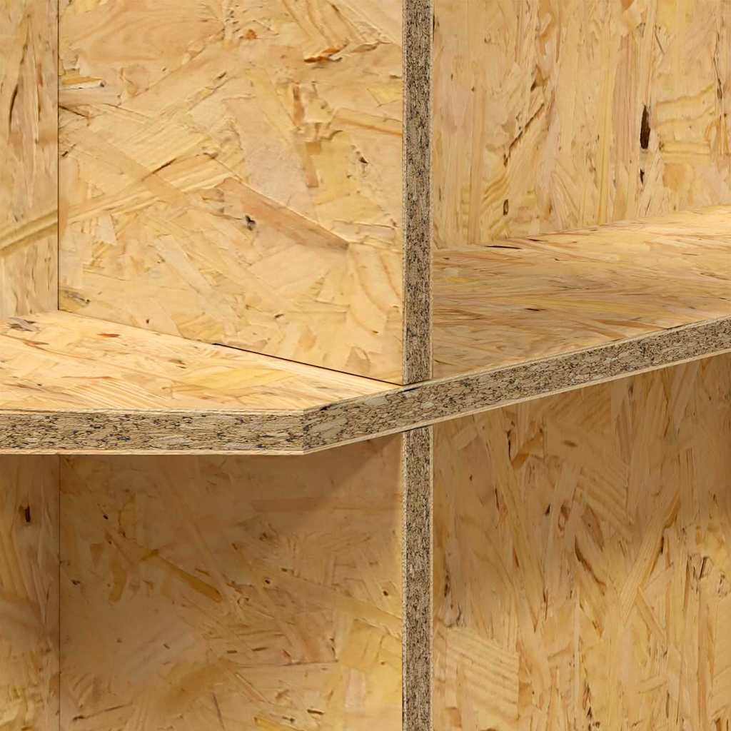 Terrarium Base with Shelf Brown 60 x 30 x 50 cm OSB