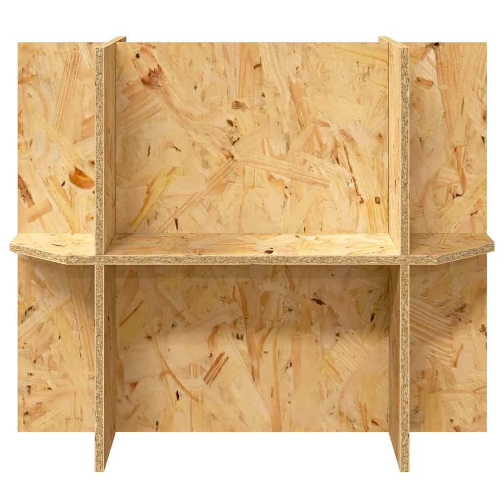 Terrarium Base with Shelf Brown 60 x 30 x 50 cm OSB