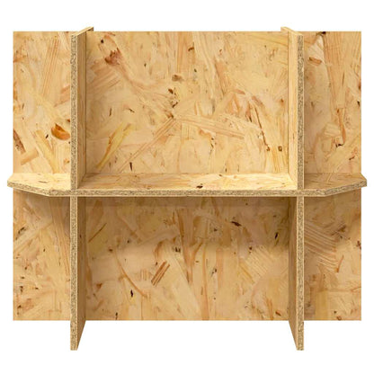 Terrarium Base with Shelf Brown 60 x 30 x 50 cm OSB