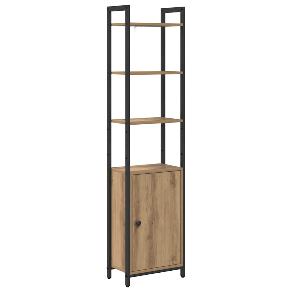 Book Cabinet 6-Tier 40 x 24 x 161 cm Engineered Wood