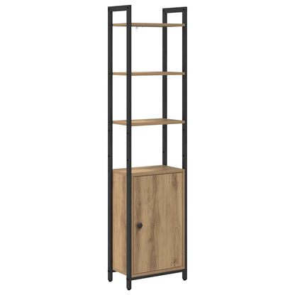 Book Cabinet 6-Tier 40 x 24 x 161 cm Engineered Wood