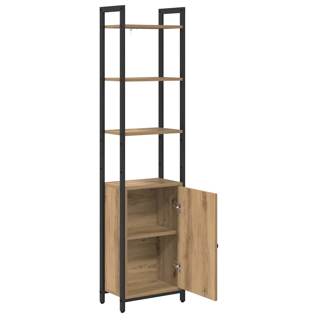 Book Cabinet 6-Tier 40 x 24 x 161 cm Engineered Wood