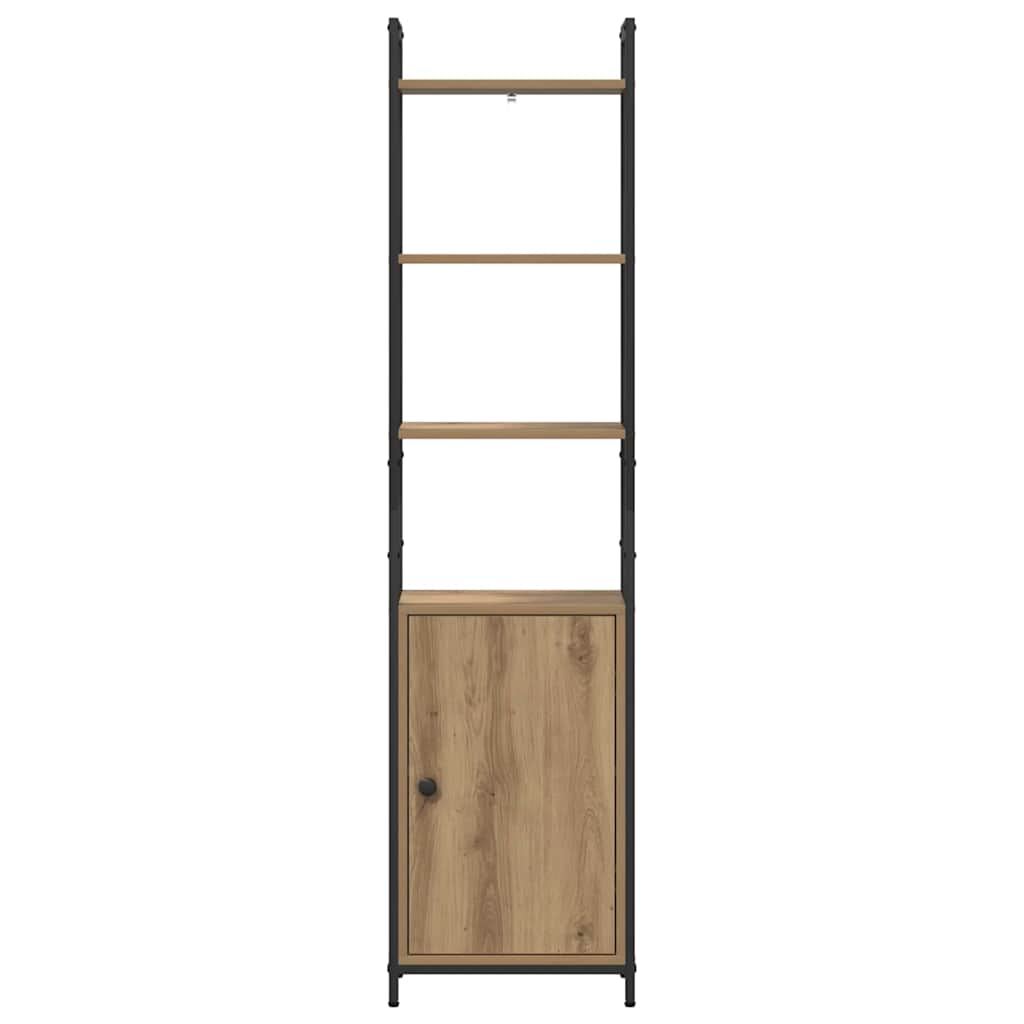 Book Cabinet 6-Tier 40 x 24 x 161 cm Engineered Wood