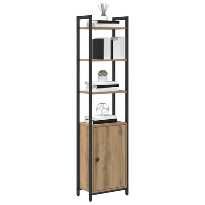 Book Cabinet 6-Tier 40 x 24 x 161 cm Engineered Wood