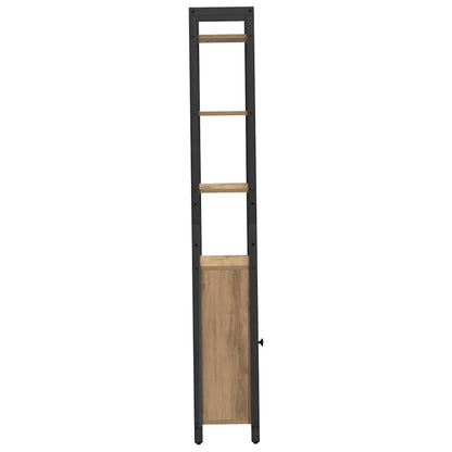 Book Cabinet 6-Tier 40 x 24 x 161 cm Engineered Wood