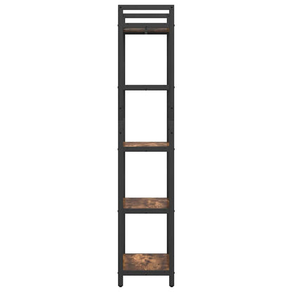 Bookshelf Smoked Oak 56 x 34 x 171 cm Engineered Wood