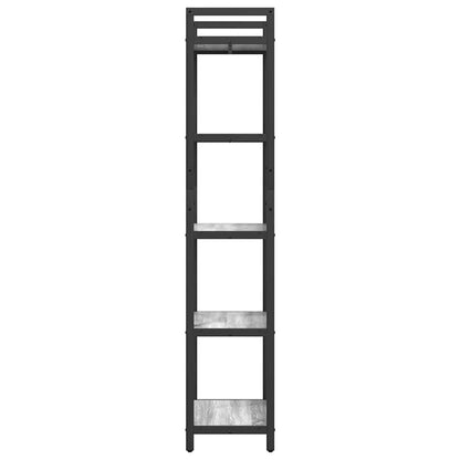Bookshelf Grey Sonoma 56 x 34 x 171 cm Engineered Wood