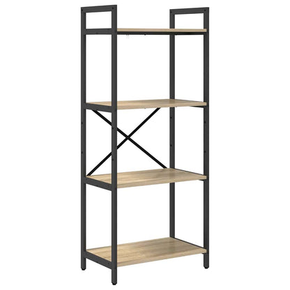 Bookshelf Sonoma Oak 56 x 34 x 133.5 cm Engineered Wood