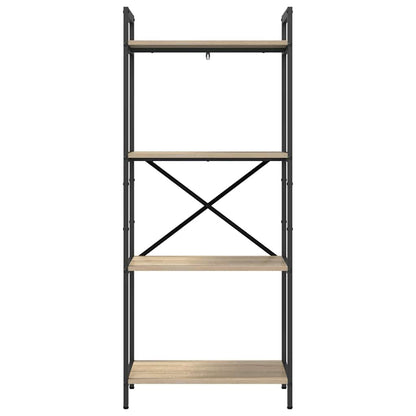 Bookshelf Sonoma Oak 56 x 34 x 133.5 cm Engineered Wood