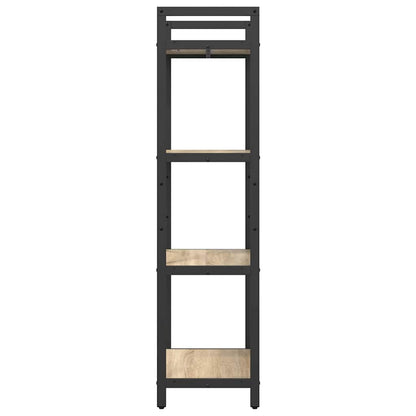 Bookshelf Sonoma Oak 56 x 34 x 133.5 cm Engineered Wood