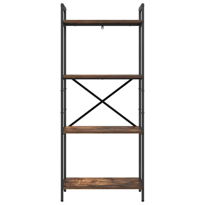 Bookshelf Smoked Oak 56 x 34 x 133.5 cm Engineered Wood