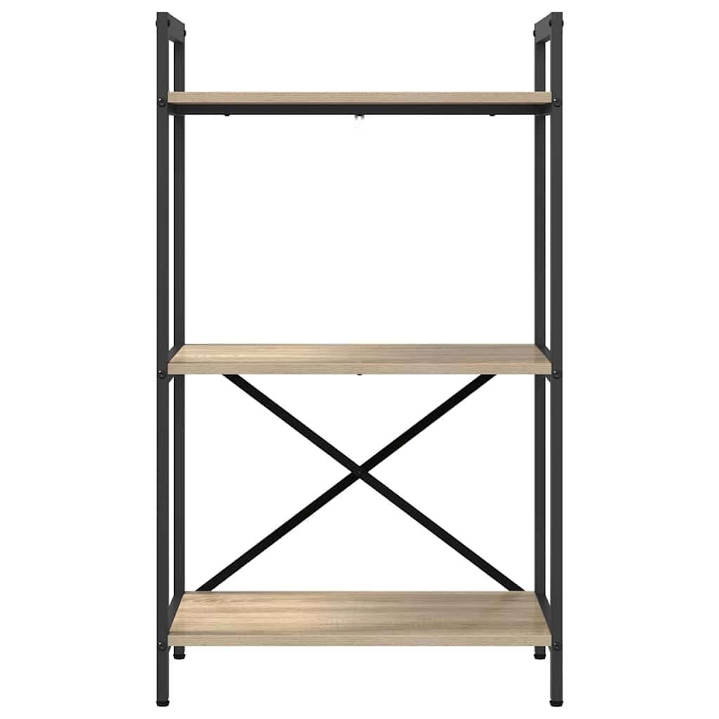 Bookshelf Sonoma Oak 56 x 34 x 96 cm Engineered Wood
