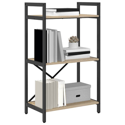 Bookshelf Sonoma Oak 56 x 34 x 96 cm Engineered Wood