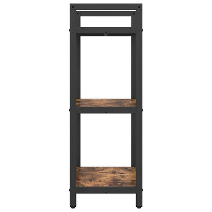 Bookshelf Smoked Oak 56 x 34 x 96 cm Engineered Wood