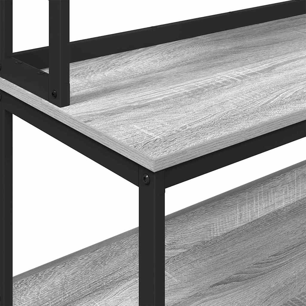 Kitchen Shelf Grey Sonoma 60 x 40 x 168 cm Engineered Wood