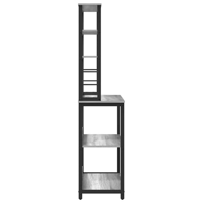 Kitchen Shelf Grey Sonoma 80 x 40 x 168 cm Engineered Wood