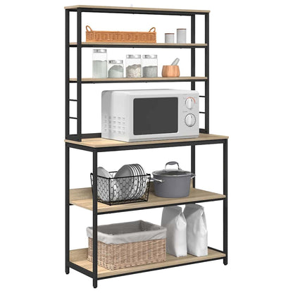 Kitchen Shelf Sonoma Oak 100 x 40 x 168 cm Engineered Wood