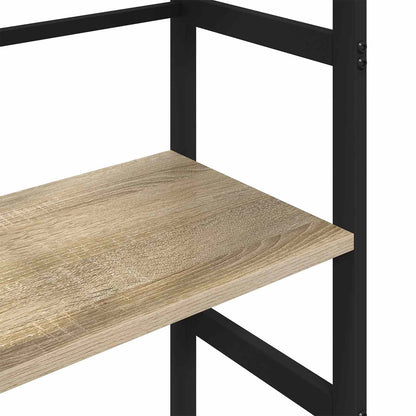 Bookshelf Sonoma Oak 40 x 29.5 x 81 cm Engineered Wood