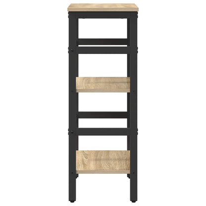 Bookshelf Sonoma Oak 40 x 29.5 x 81 cm Engineered Wood