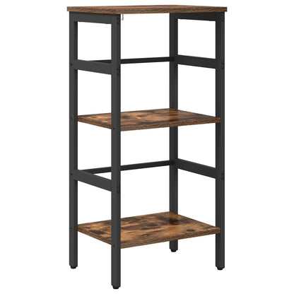 Bookshelf Smoked Oak 40 x 29.5 x 81 cm Engineered Wood