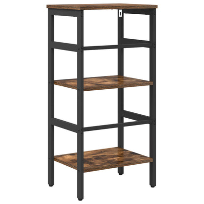 Bookshelf Smoked Oak 40 x 29.5 x 81 cm Engineered Wood